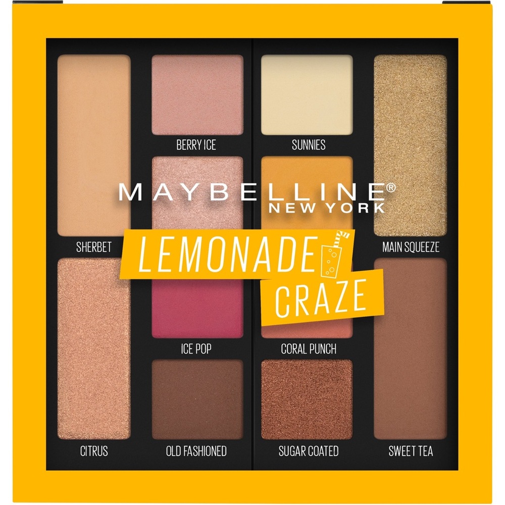 New Maybelline Lemonade Craze Eyeshadow Palette